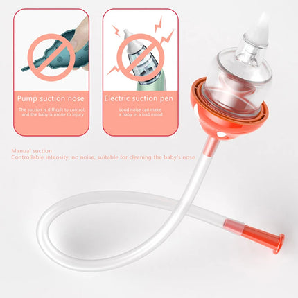 Baby Nasal Aspirator – Soft Silicone Nose Cleaner