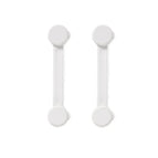 2PCS Long white