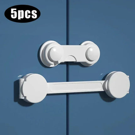 5PCS Baby Safety Locks – Multi-Purpose Drawer & Cabinet Lock