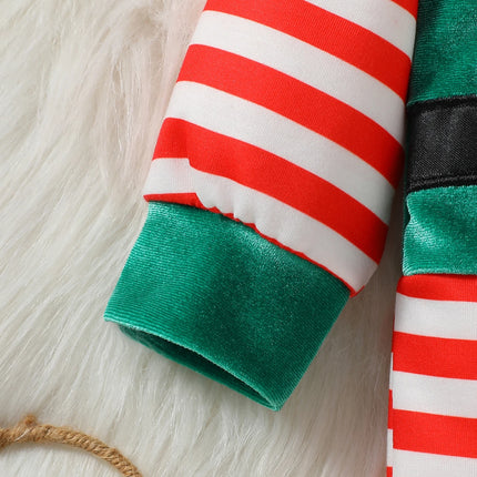 2PCS Christmas Baby Jumpsuit & Hat