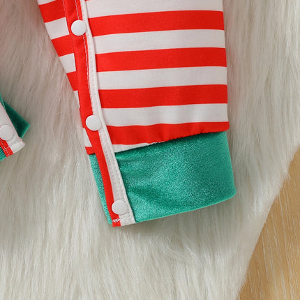 2PCS Christmas Baby Jumpsuit & Hat