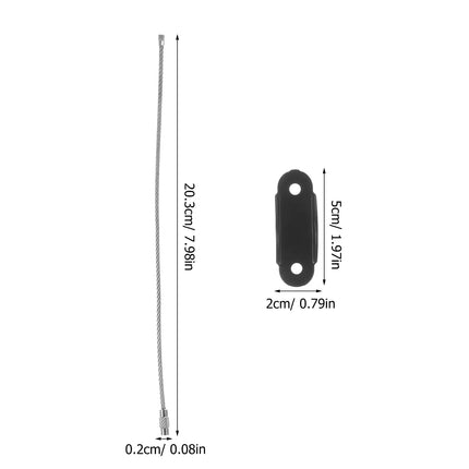 Furniture Safety Anchors – Anti-Tip Wall Straps for Baby & Pet Proofing