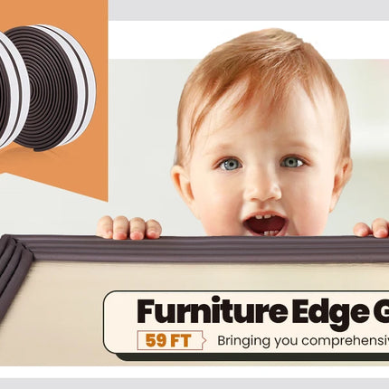 6.56 FT Baby Proofing Table Edge Protector