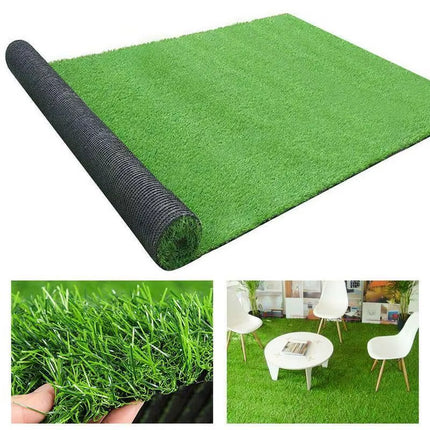 Artificial Turf Grass Carpet Simulation Interior Decoration Balcony Green Plant Mildewproof Washable Turf Outdoor Garden Decorat