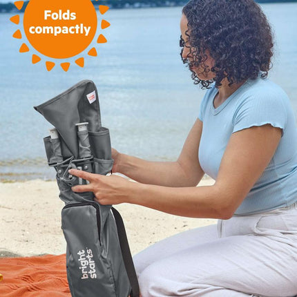 Bright Starts Pop ‘N Sit™ Portable Booster Seat - Gray