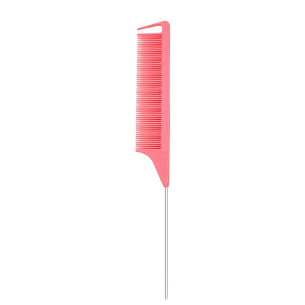Pro Pointed Tail Hair Comb – Anti-Static Steel Needle Styling Comb