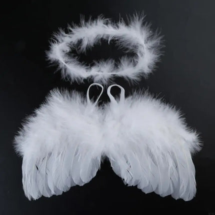 Baby Angel Wings & Headband Set
