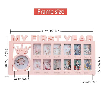 Baby Keepsake Photo Frame – My First Year