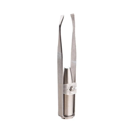 LED Light Eyebrow Tweezers – Precision Stainless Steel Hair Remover