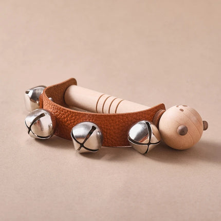 Kids Wooden Montessori Musical Instruments – Xylophone, Drum, Rattle & Bell Educational Toy for Babies & Toddlers