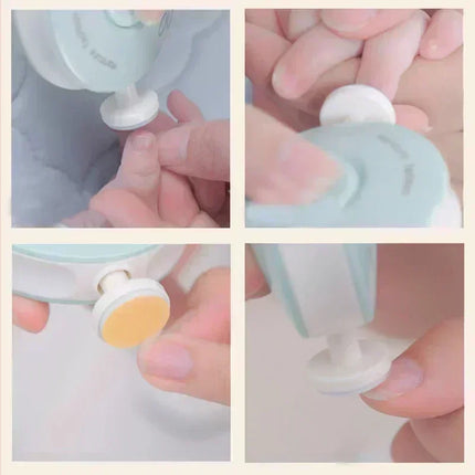 Gentle Electric Baby Nail Trimmer – Safe, Quiet & Tear-Free Nail Care for Newborns