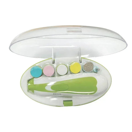 Gentle Electric Baby Nail Trimmer – Safe, Quiet & Tear-Free Nail Care for Newborns