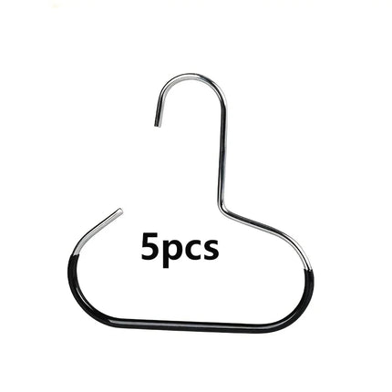 Cap & Bag Holder – Strong Manganese Steel Round Hook (1–5pcs)
