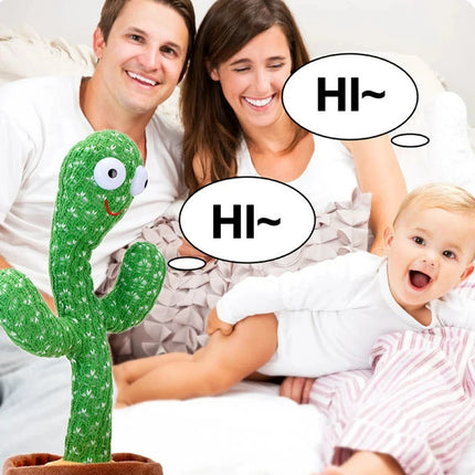 Dancing Cactus Toy – Repeat Talking, Singing & Dancing Plush