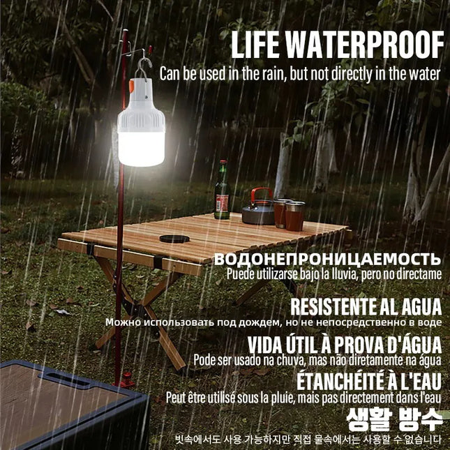 Rechargeable LED Camping Lamp – Emergency Outdoor Light