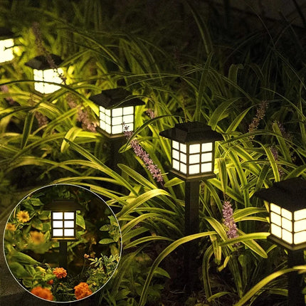 Solar Garden LED Lights – Waterproof Outdoor Solar Pathway Lamps