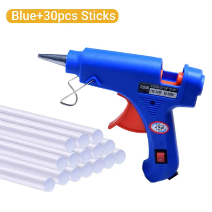 20W Mini Hot Melt Glue Gun – Fast Heating DIY Craft Tool