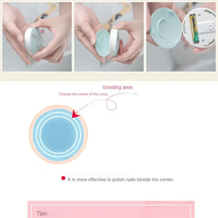 Gentle Electric Baby Nail Trimmer – Safe, Quiet & Tear-Free Nail Care for Newborns