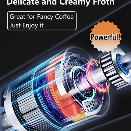 Milk Whisk • Egg Beater • USB Rechargeable • 3 Speeds