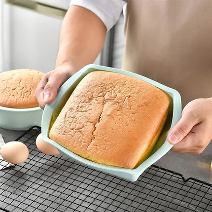 Silicone Square Cake Plate – Non-Stick Oven & Air Fryer Safe