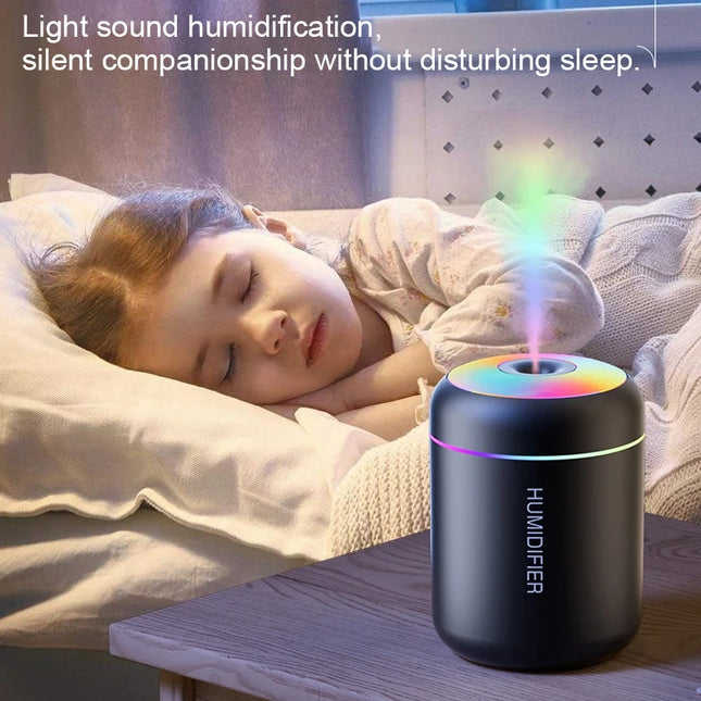 Mini Air Humidifier – USB Cool Mist Aroma Diffuser