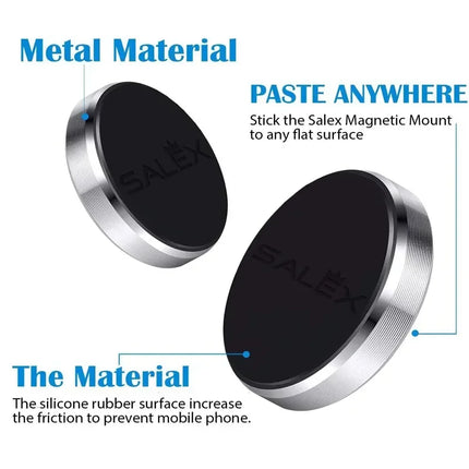 Magnetic Car Phone Holder – Universal Dashboard & Wall Mount