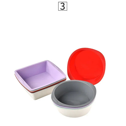 Silicone Square Cake Plate – Non-Stick Oven & Air Fryer Safe