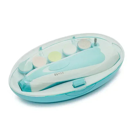 Gentle Electric Baby Nail Trimmer – Safe, Quiet & Tear-Free Nail Care for Newborns