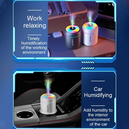 Mini Air Humidifier – USB Cool Mist Aroma Diffuser