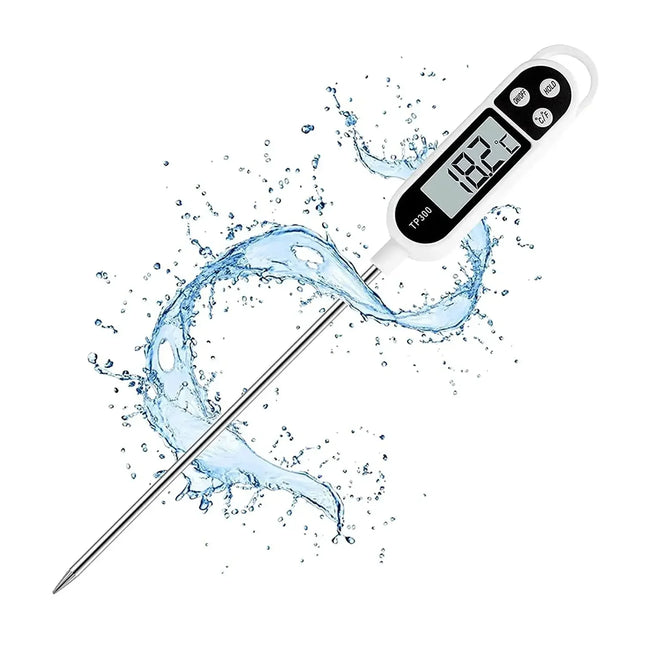 Digital Food Thermometer – Stainless Steel Probe Cooking Thermometer