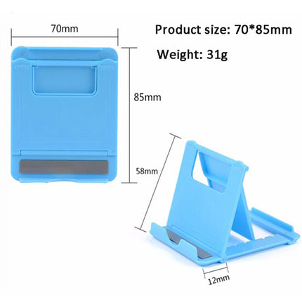 Adjustable Table Phone Holder – Foldable Desktop Stand for Phones & Tablets
