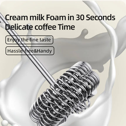 Milk Whisk • Egg Beater • USB Rechargeable • 3 Speeds
