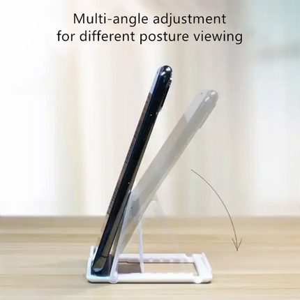 Adjustable Table Phone Holder – Foldable Desktop Stand for Phones & Tablets