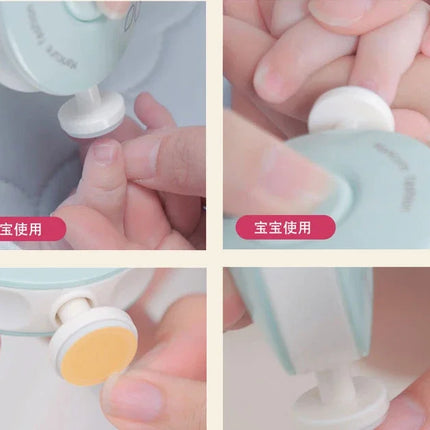 Gentle Electric Baby Nail Trimmer – Safe, Quiet & Tear-Free Nail Care for Newborns