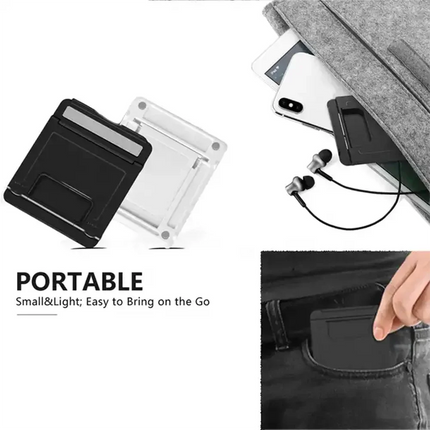 Adjustable Table Phone Holder – Foldable Desktop Stand for Phones & Tablets