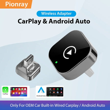 2 in 1 Wireless CarPlay Adapter & Android