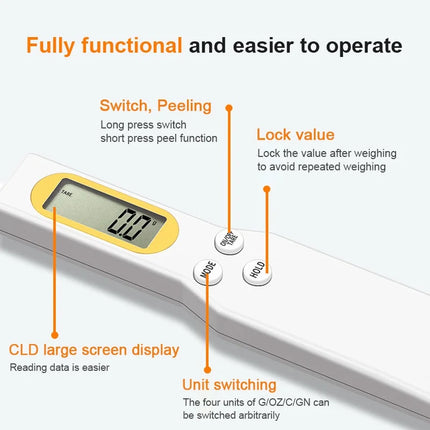 Mini Digital Spoon Scale –  Precision Kitchen Measuring Tool