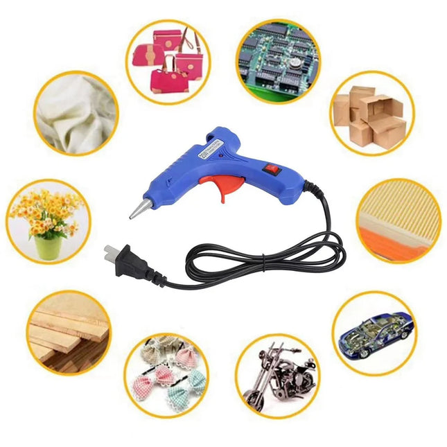 20W Mini Hot Melt Glue Gun – Fast Heating DIY Craft Tool