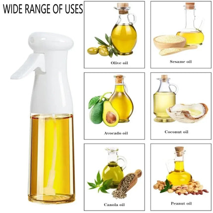 Oil Spray for Cooking - Olive Oil Dispenser Bottle Sprayer Mist-Reusable