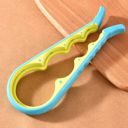 4-in-1 Multifunctional Jar & Bottle Opener – Easy Grip Kitchen Tool