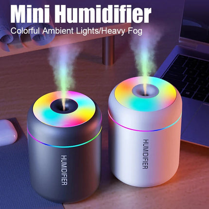 Mini Air Humidifier – USB Cool Mist Aroma Diffuser