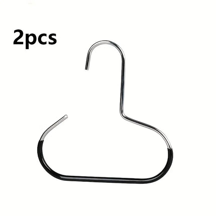 Cap & Bag Holder – Strong Manganese Steel Round Hook (1–5pcs)