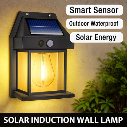 Powerful Solar Wall Light – Waterproof LED Motion Sensor Outdoor Lamp