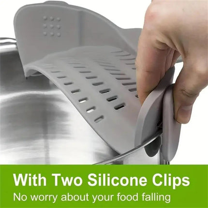 1pc, Strainer, Pot Strainer, Adjustable Clip On Strainer For Pots