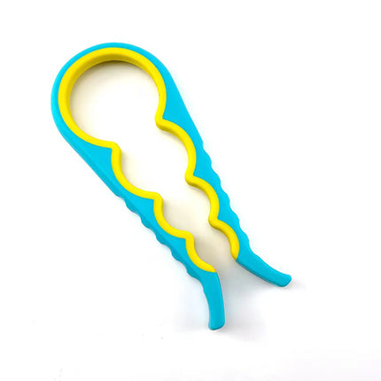 4-in-1 Multifunctional Jar & Bottle Opener – Easy Grip Kitchen Tool