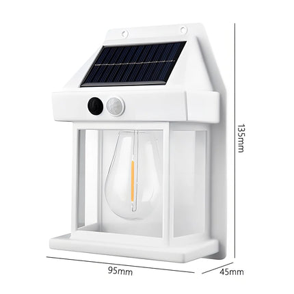 Powerful Solar Wall Light – Waterproof LED Motion Sensor Outdoor Lamp