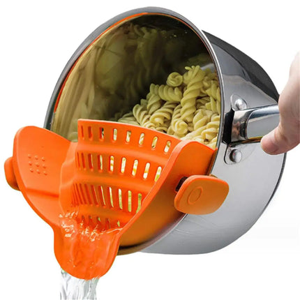1pc, Strainer, Pot Strainer, Adjustable Clip On Strainer For Pots