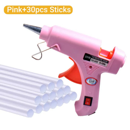 20W Mini Hot Melt Glue Gun – Fast Heating DIY Craft Tool