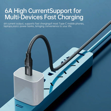 LCD Watt Display Fast Charging Cable – 120W USB-A to Lightning
