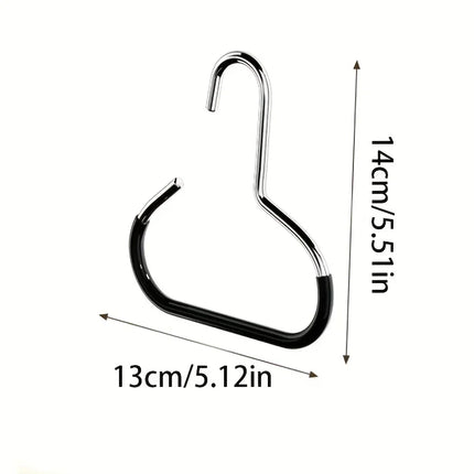 Cap & Bag Holder – Strong Manganese Steel Round Hook (1–5pcs)